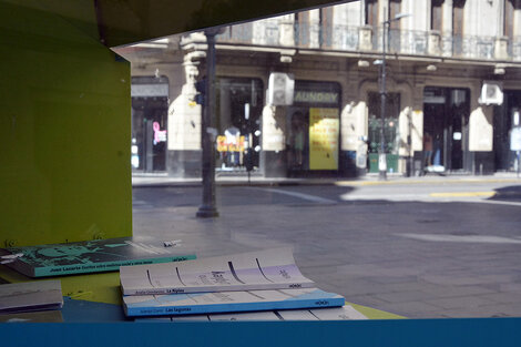 Con las librerías cerradas, buscan otras formas de poner a circular libros (Fuente: Sebastián Vargas)