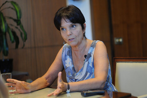 Mercedes Marcó del Pont, titular de la AFIP (Fuente: Guadalupe Lombardo)