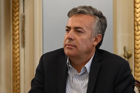 Alfredo Cornejo, Presidente de la UCR, impulsor del pedido de audiencia. 