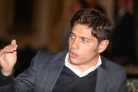 El gobernador Axel Kicillof