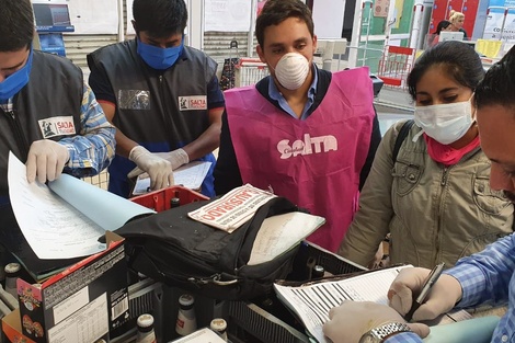 Clausura de un local de supermercado