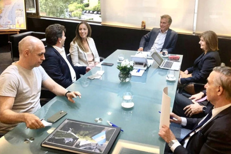 Mauricio Macri volvió a encabezar una reunión virtual con su mesa chica para discutir la extensión del aislamiento social obligatorio.