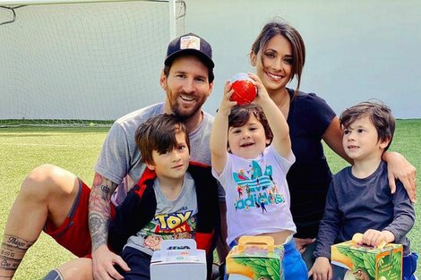 Messi destacó la labor de los trabajadores de la salud