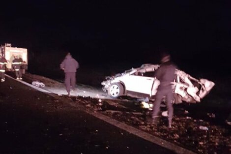 Así quedó la camioneta de "El Pepo".