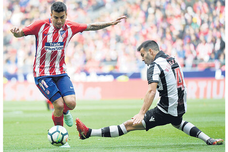 Angel Correa juega en Madrid desde 2014.