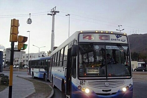 En Salta SAETA recibió todos los subsidios y no hubo paro  