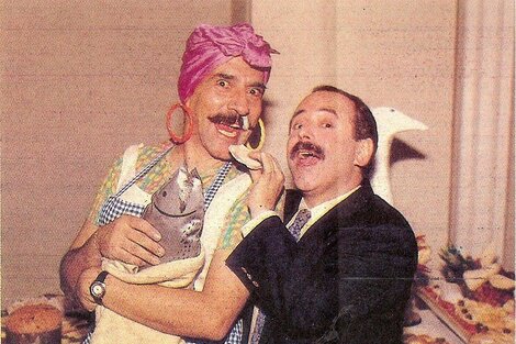 Horacio Fontova como Sonia Braguetti y Jore Guinzburg