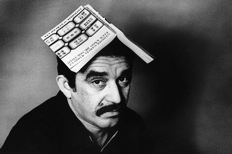 La imagen de Gabriel García Márquez que una editorial invita a replicar. (Fuente: Gentileza Isabel Steva Hernández)