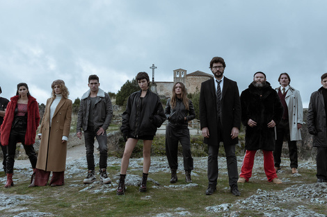 La tercera temporada de La Casa de Papel acaba de subir a Netflix.