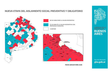 Cuarentena: qué municipios de la provincia de Buenos Aires permiten las salidas recreativas