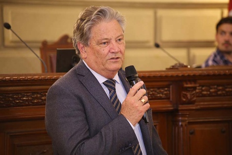 Carlos Fascendini, presidente de la UCR de Santa Fe.