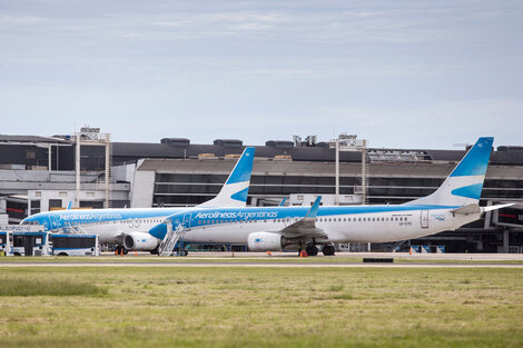 Vuelo de Aerolíneas Argentinas desde Barcelona