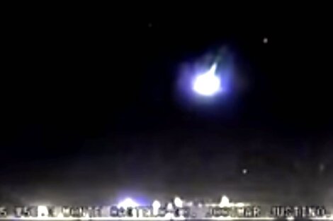 Un enorme meteorito cayó sobre el sur de Brasil