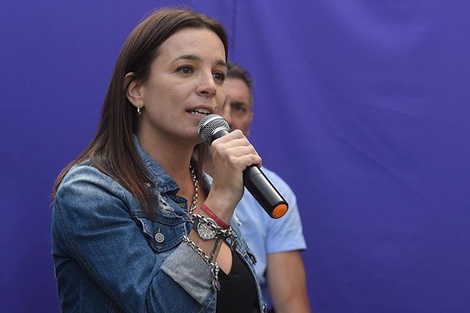 La diputada del Movimiento Evita Lucila De Ponti. (Fuente: Sebastián Granata)