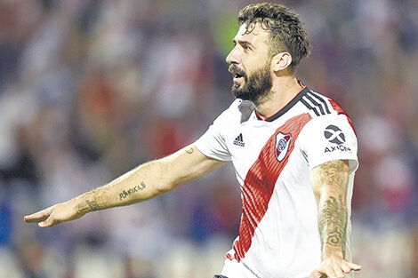Lucas Pratto, 67 partidos y 22 goles en River.