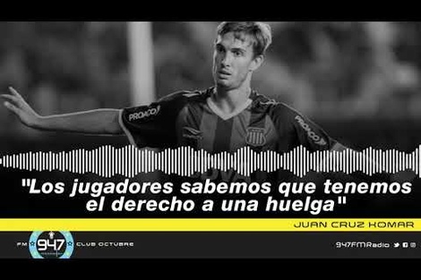 Juan Cruz Komar: "Los jugadores sabemos que tenemos el derecho a una huelga"