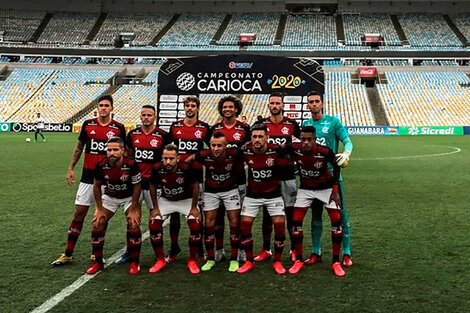 Tres jugadores de Flamengo dieron positivo de coronavirus