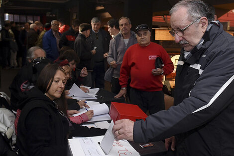 Los socios de Ñuls vuelven este año a votar. (Fuente: Sebastián Granata)