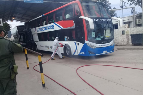 Controles y patrullajes en la frontera seca de Salvador Mazza