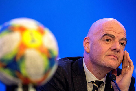 Infantino, presidente de FIFA. (Fuente: EFE)