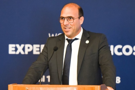 Gonzalo Belloso, secretario adjunto de la Conmebol. (Fuente: Facebook)