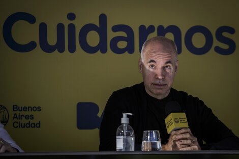 Coronavirus: Larreta, "preocupado" por el aumento de casos 