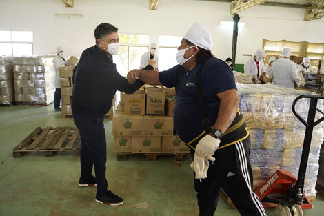 Coronavirus: más de 15.000 familias reciben asistencia alimentaria en Vicente López