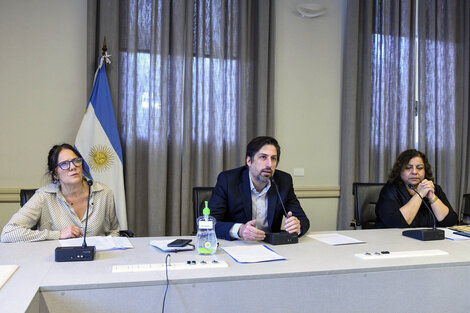 El ministro de Educación, Nicolás Trotta, condujo la asamblea virtual del Consejo Federal de Educación.