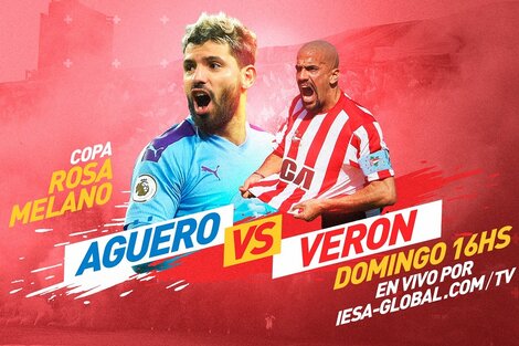 La curiosa copa virtual que disputarán Agüero y Verón