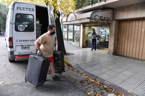 Coronavirus: autorizaron las mudanzas en la Ciudad de Buenos Aires