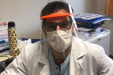 Coronavirus: Gino Tubaro imprimirá 20 mil máscaras en 3D