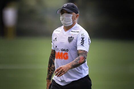 Sampaoli dirigió la primera práctica en Atlético Mineiro