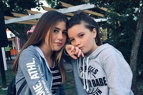 Rocío y Camila,