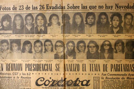 La tapa del diario Córdoba que menciona la fuga
