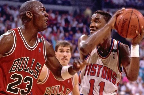 Jordan vs. Thomas. Bulls vs. "Bad Boys". Un clásico de los '80.
