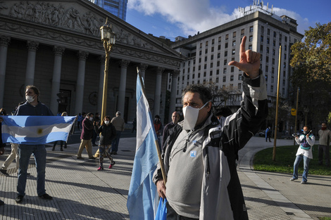 Repudios a los anticuarentena