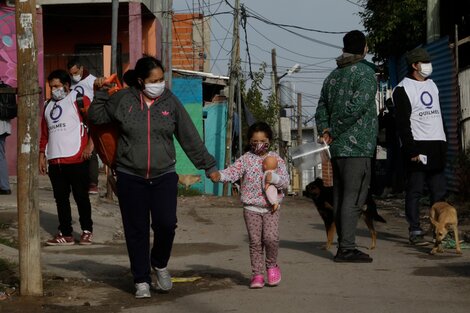 Coronavirus: Cómo viven en Villa Itatí y Villa Azul el aislamiento y el operativo de detección