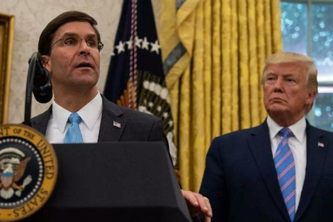 Ejército en las calles: El jefe del Pentágono contradijo a Trump
