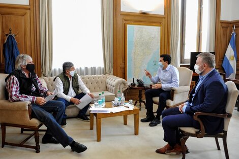 Encuentro en Casa Rosada por la situación de los camioneros