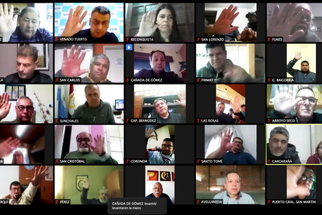 A través de una teleconferencia, los secretarios municipales expresaron su malestar.