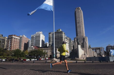 Fue un día especial para los que salen a correr.  (Fuente: Sebastián Granata)
