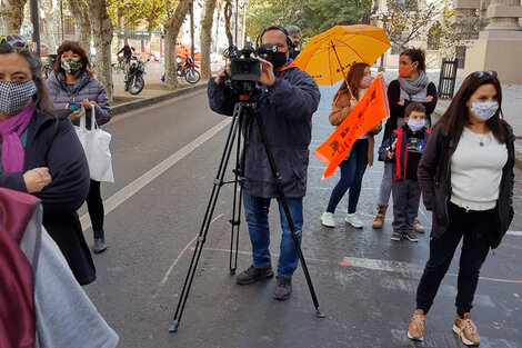 “Fue la primera vez en veintitrés años de carrera que borré una imagen”, dice Javier Doino, camarógrafo de Canal 5.