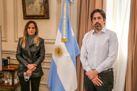 NicolásTrotta avanza con Malena Galmarini en la formación del Instituto Universtario del Agua