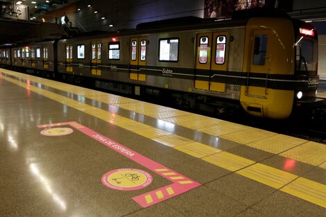 Los trenes de la Línea H dejaron de circular este martes a las 19.