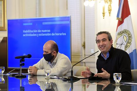 "Vamos a tener más actividades", dijo Javkin. (Fuente: Prensa Municipalidad)