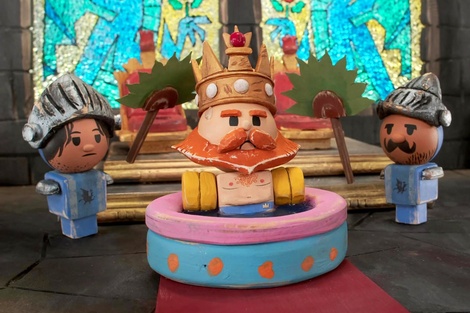 Plastilinas parlantes, sexo y medioevo trae "Crossing Swords", la nueva serie de los creadores de Robot Chicken (ya en Hulu).