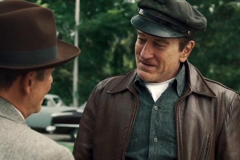 De Niro rejuvenecido por computadora en El irlandés. Es lo que se viene en la Meca del cine por la Covid-19. 