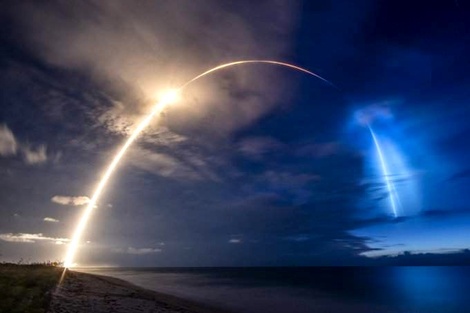 SpaceX lanzó al espacio otros 58 satélites Starlink y tres de observación