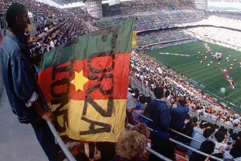 El hincha de Camerún