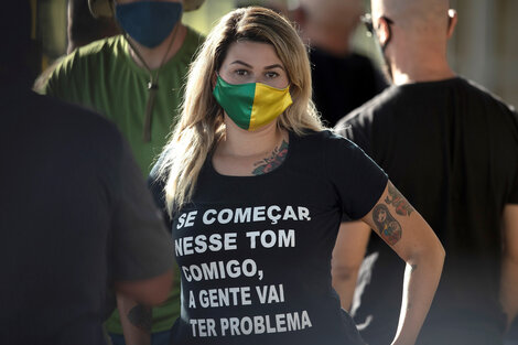 La Corte ordenó la detención de militantes bolsonaristas por "actos antidemocráticos"